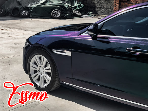 Galaxy Dust Gloss Abyss Green Dry Apply PPF TPU Paint Protection Film