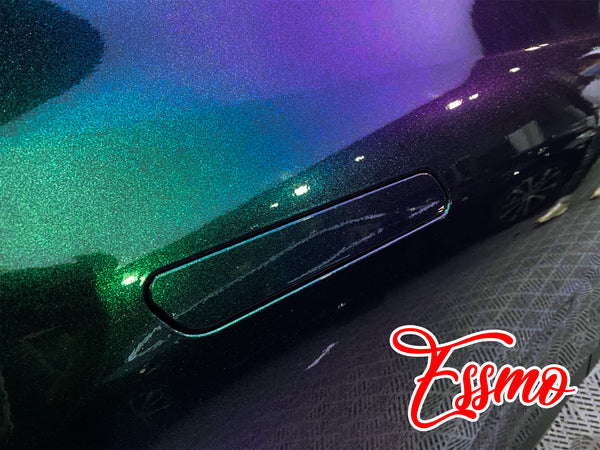 Galaxy Dust Gloss Abyss Green Dry Apply PPF TPU Paint Protection Film