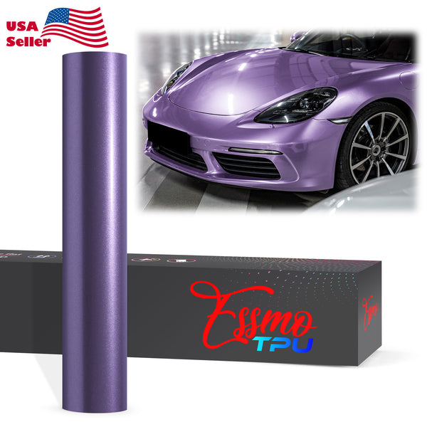 Gloss Metallic Spirit Violet Dry Apply PPF TPU Paint Protection Film
