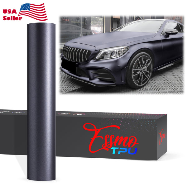 Matte Metallic Mountain Gray Dry Apply PPF TPU Paint Protection Film