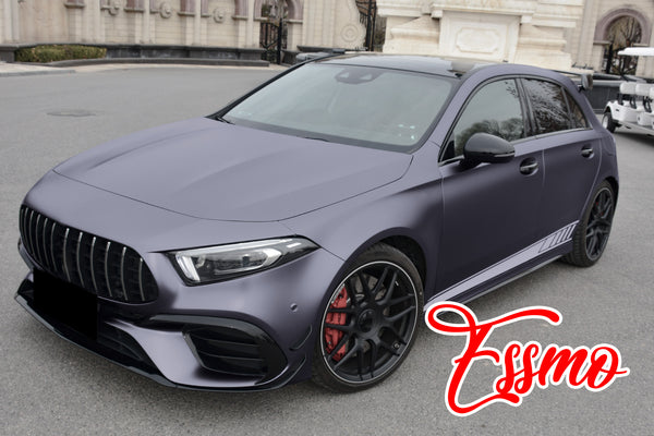 Matte Metallic Mountain Gray Dry Apply PPF TPU Paint Protection Film
