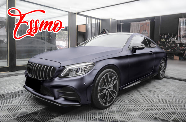 Matte Metallic Mountain Gray Dry Apply PPF TPU Paint Protection Film