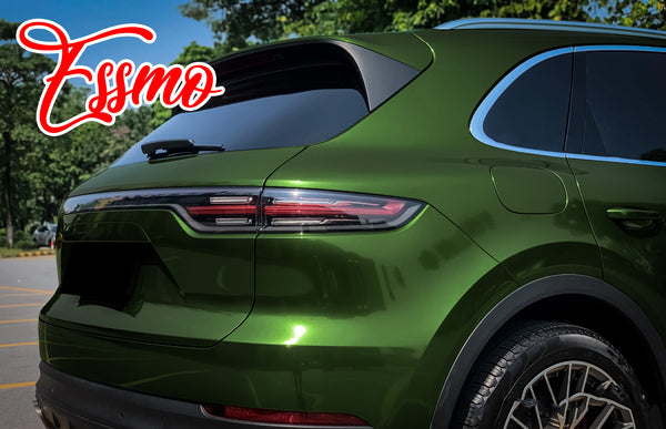 Gloss Metallic Mamba Green Dry Apply PPF TPU Paint Protection Film