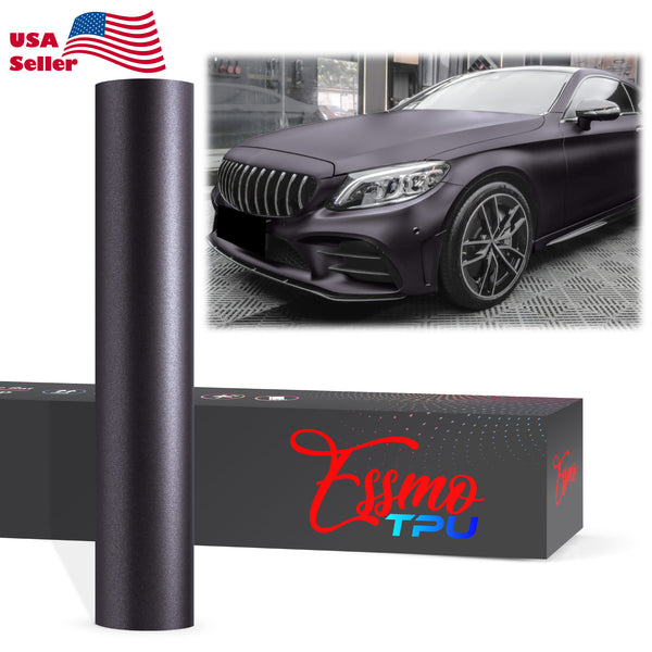 Matte Metallic Space Gray Dry Apply PPF TPU Paint Protection Film