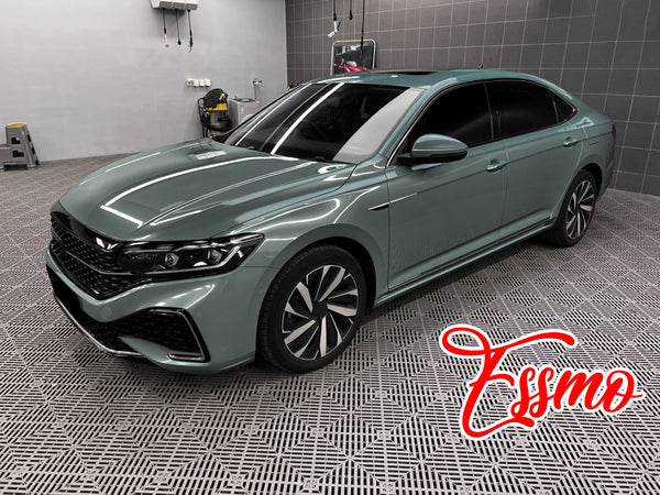 Gloss Metallic Arctic Green Dry Apply PPF TPU Paint Protection Film