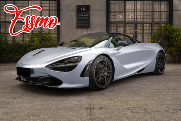 Matte Metallic Alexander Silver Dry Apply PPF TPU Paint Protection Film