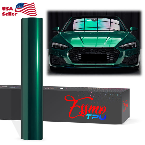 Liquid Metallic Agate Green Dry Apply PPF TPU Paint Protection Film