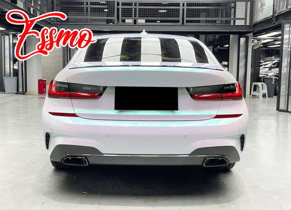 Galaxy Dust Gloss White Green Dry Apply PPF TPU Paint Protection Film