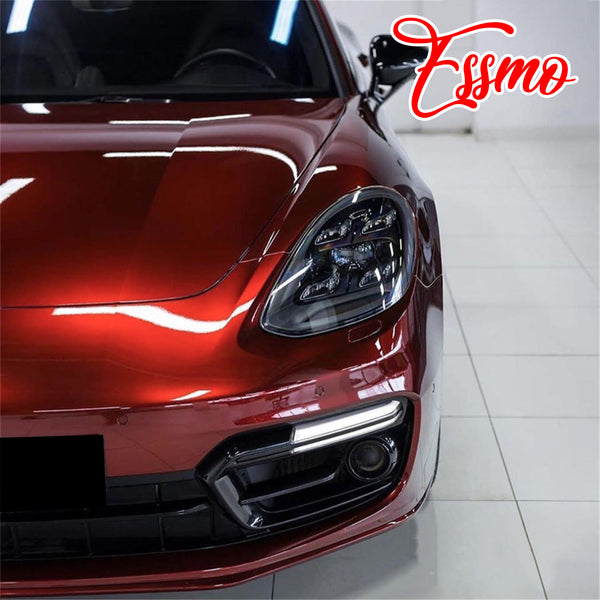 Gloss Metallic Gem Red Dry Apply PPF TPU Paint Protection Film