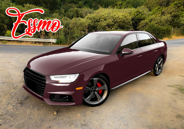 Gloss Burgundy Dry Apply PPF TPU Paint Protection Film