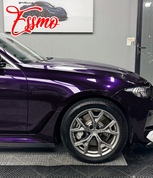 Gloss Metallic Nightfall Purple Dry Apply PPF TPU Paint Protection Film