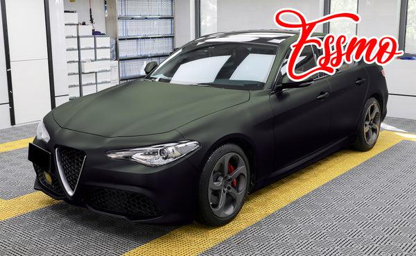 Matte Metallic Blackish Green Dry Apply PPF TPU Paint Protection Film