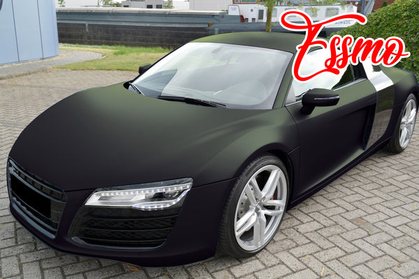 Matte Metallic Blackish Green Dry Apply PPF TPU Paint Protection Film