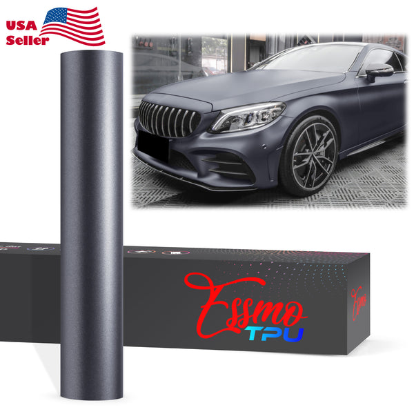 Matte Metallic Stellar Gray Dry Apply PPF TPU Paint Protection Film