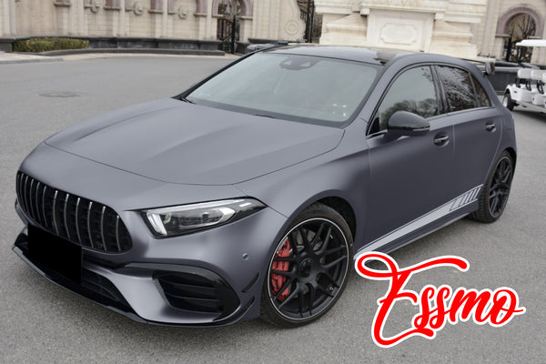 Matte Metallic Stellar Gray Dry Apply PPF TPU Paint Protection Film