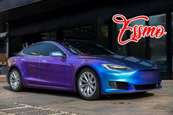 Galaxy Dust Gloss Magic Blue Dry Apply PPF TPU Paint Protection Film