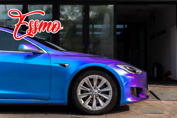 Galaxy Dust Gloss Magic Blue Dry Apply PPF TPU Paint Protection Film