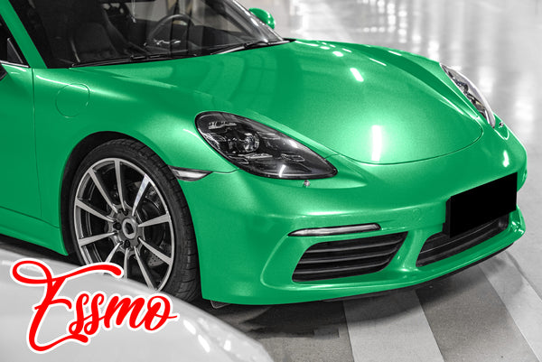Gloss Metallic Emerald Green Dry Apply PPF TPU Paint Protection Film