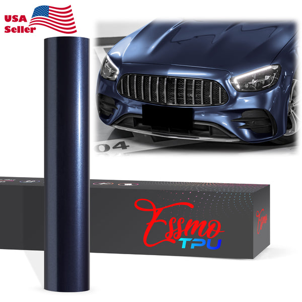 Gloss Metallic Basalt Gray Dry Apply PPF TPU Paint Protection Film