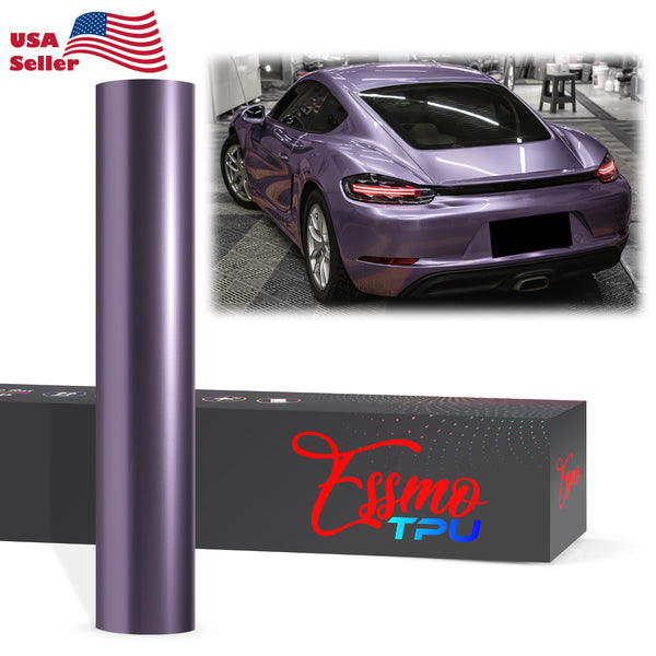 Liquid Metallic Brown Lilac Dry Apply PPF TPU Paint Protection Film