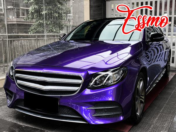 Gloss Metallic Marley Purple Dry Apply PPF TPU Paint Protection Film
