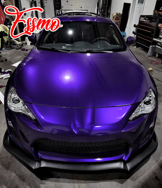 Gloss Metallic Marley Purple Dry Apply PPF TPU Paint Protection Film