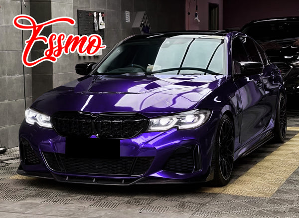 Gloss Metallic Marley Purple Dry Apply PPF TPU Paint Protection Film