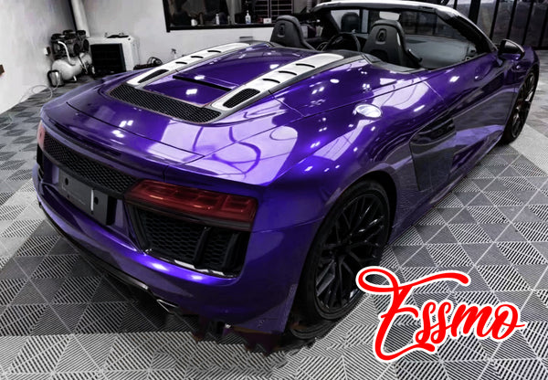 Gloss Metallic Marley Purple Dry Apply PPF TPU Paint Protection Film