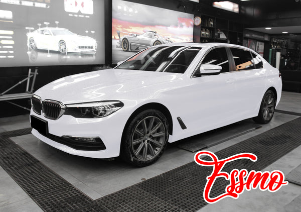 Gloss Metallic Sparkle White Dry Apply PPF TPU Paint Protection Film