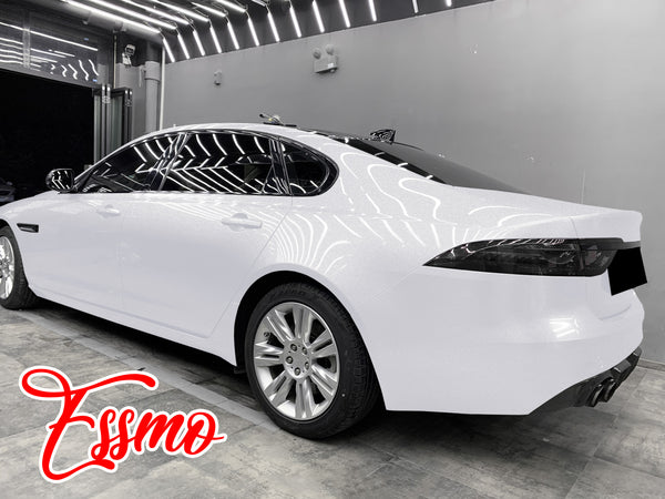 Gloss Metallic Sparkle White Dry Apply PPF TPU Paint Protection Film