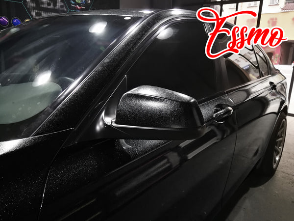 Gloss Metallic Sparkle Black Dry Apply PPF TPU Paint Protection Film