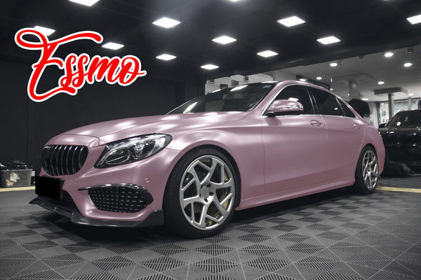 Matte Metallic Passion Pink Dry Apply PPF TPU Paint Protection Film