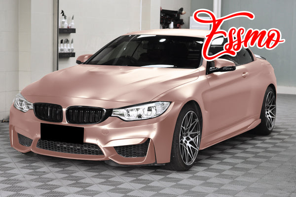 Matte Metallic Rose Gold Dry Apply PPF TPU Paint Protection Film
