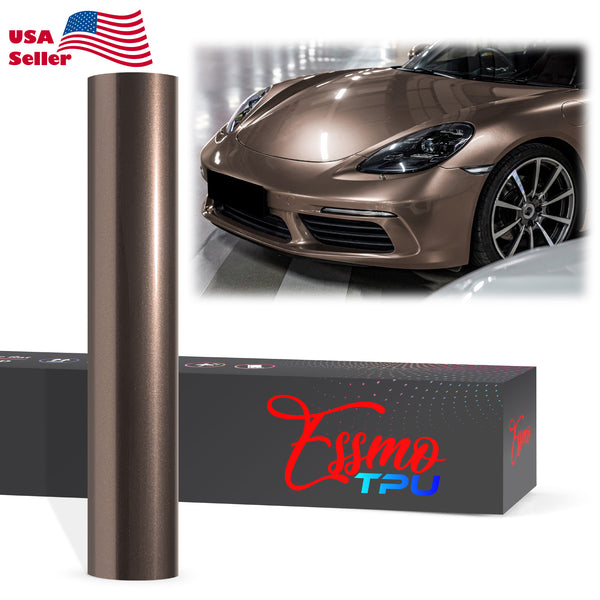 Gloss Metallic Bronze Dry Apply PPF TPU Paint Protection Film