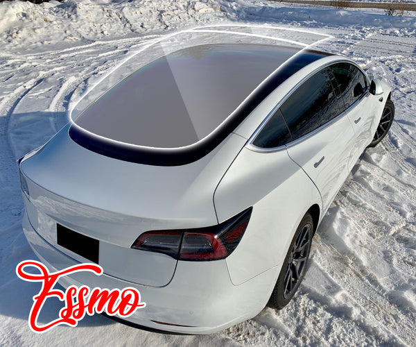 PPF Paint Protection Film Security Clear Glass Sunroof Clear Bra VLT70% UV99% Block Windshield