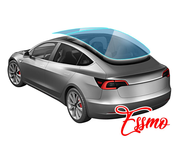 PPF Paint Protection Film Security Uncut for Tesla Glass Sunroof Clear Bra VLT70% UV99% Block Windshield