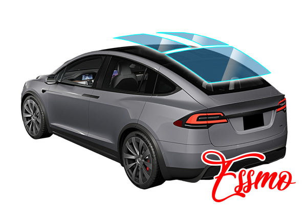 PPF Paint Protection Film Security Uncut for Tesla Glass Sunroof Clear Bra VLT70% UV99% Block Windshield
