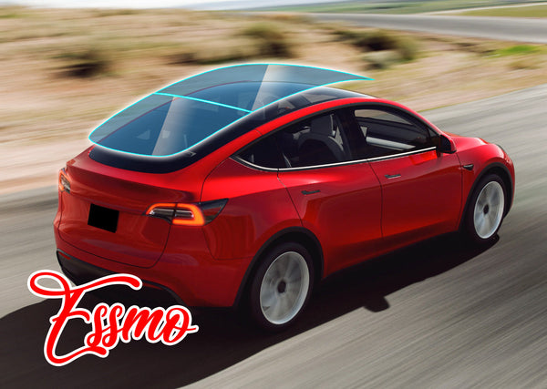 PPF Paint Protection Film Security Uncut for Tesla Glass Sunroof Clear Bra VLT70% UV99% Block Windshield