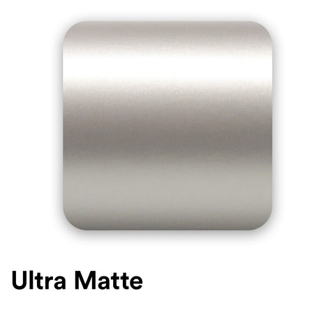 Ultra Matte Flat Silver Mercury Vinyl Wrap