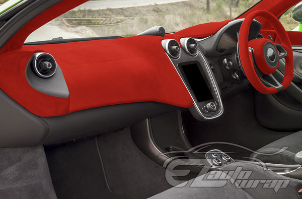 Velvet Stretchable Dark Red Vinyl Wrap