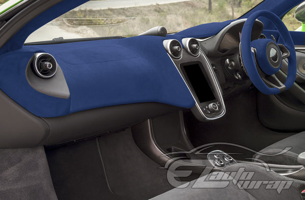 Velvet Stretchable Royal Blue Vinyl Wrap