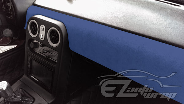 Velvet Stretchable Royal Blue Vinyl Wrap