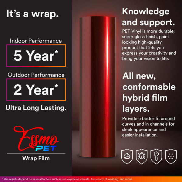 PET Liquid Metallic Brown Lilac Vinyl Wrap