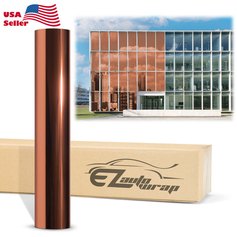 Chrome Window Film Dark Bronze