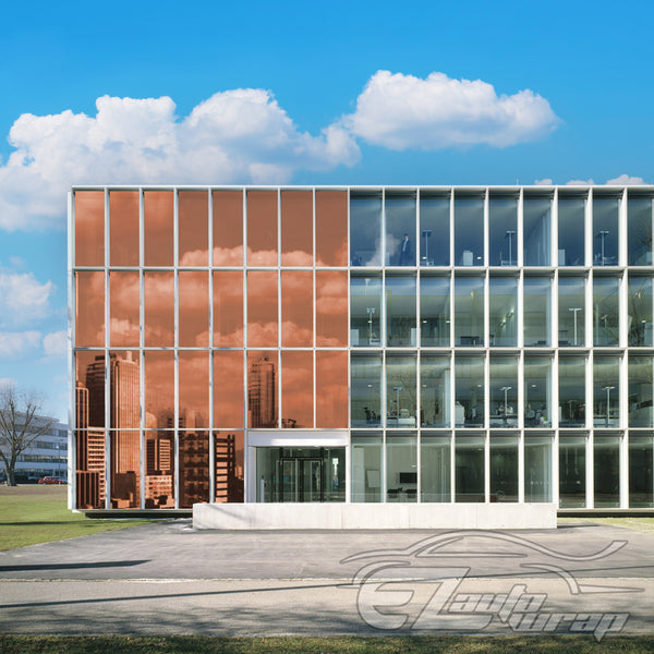 Chrome Window Film Dark Bronze