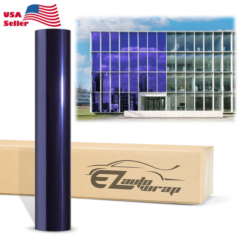 Chrome Window Film Purple