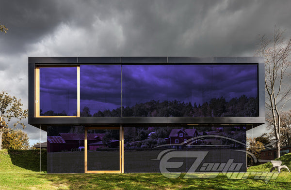 Chrome Window Film Purple