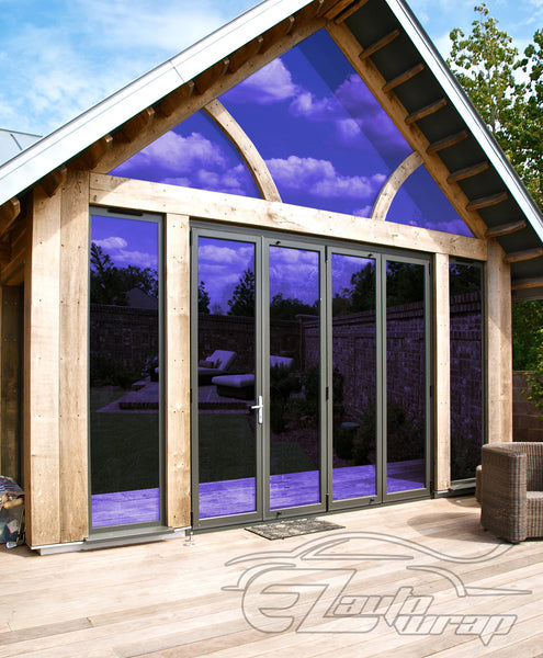 Chrome Window Film Purple