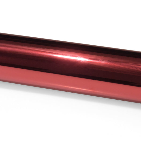 Chrome Window Film Red