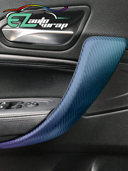 Chameleon Carbon Fiber Purple Teal Color Shift Vinyl Wrap